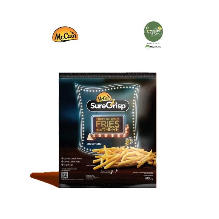Kentang McCain SureCrisp 6/6 Shoestring Coated 400gr - BSD
