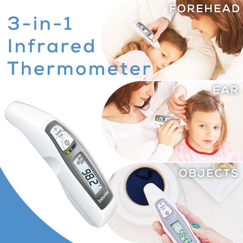 Beurer FT65 Termometer Multi Fungsi 6 in 1 Digital Bayi  FT-65 Thermometer Digital Multifungsi Beurer FT 65