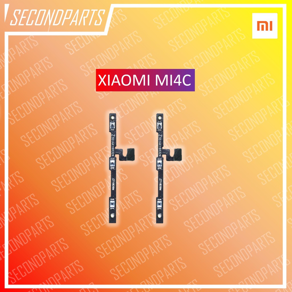 FLEXIBLE ON OFF TOMBOL POWER VOLUME XIAOMI MI4C MI 4C ORIGINAL