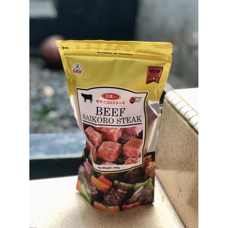 

Terhot! Termurah Saikoro Cubes/Halal/Wagyu Steak Kotak/500Gram