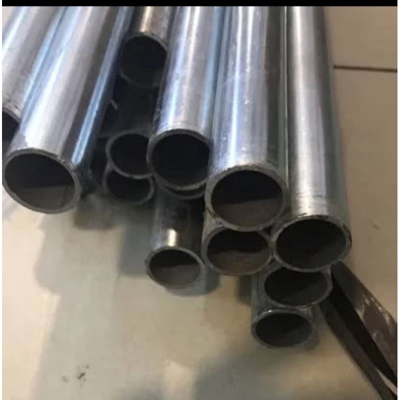 Steel Pipe Conduit Polos E19. Pipa Polos besi