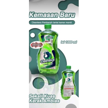 CLEANTEXS PEMBERSIH KERAK LANTAI MEMBANDEL
