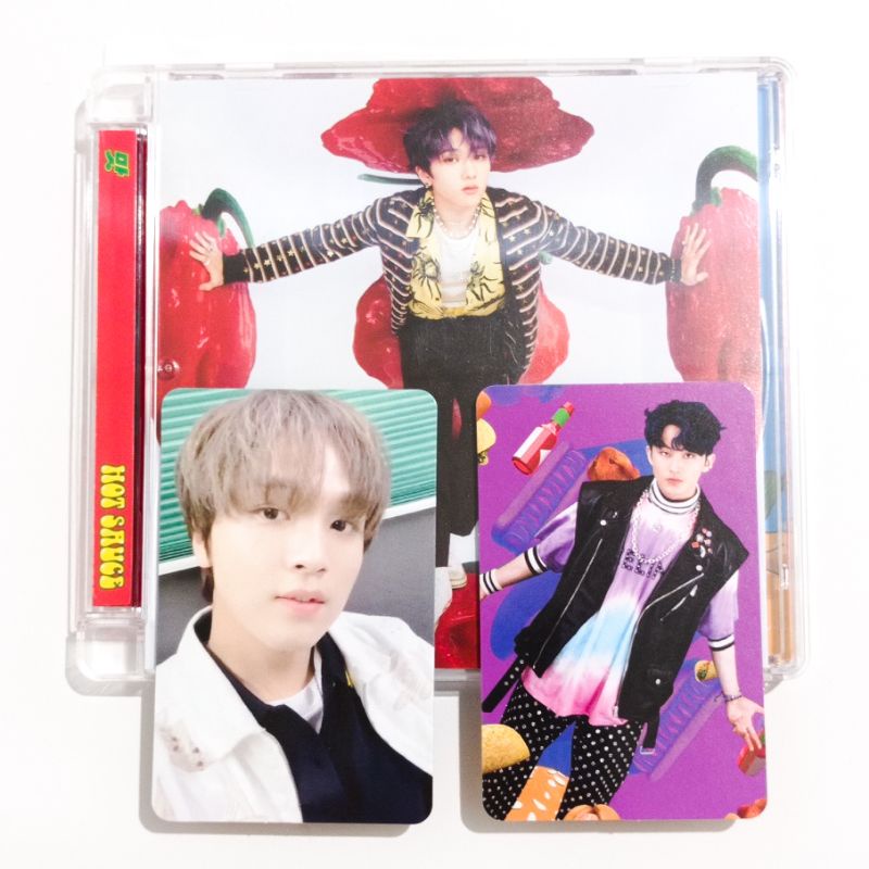 NCT DREAM HOT SAUCE JEWEL CASE UNSEALED - COVER JISUNG AR PC HAECHAN AR CLIP MARK +ROLLED POSTER