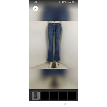 celana boot cut jeans Miss me