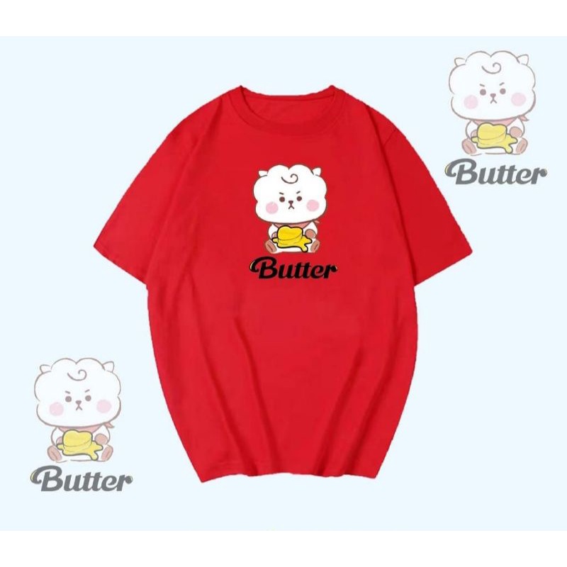 KAOS BUTTER BTS KOYA/MANG/CHIMMY/RJ/COOKY/SHOOKY/KOYA/TATA