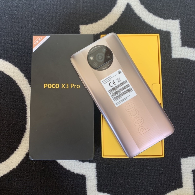 poco x3 pro ram 6gb second fullset bekas pakai