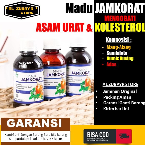 Jamkorat Madu Jamkorat Asli Jamkorat Kolesterol - 100% Original