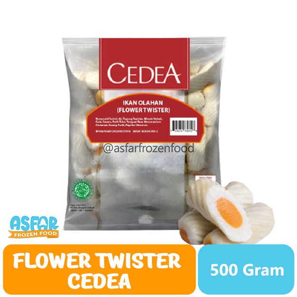 

Cedea Ikan Olahan ( Flower Twister Cedea )