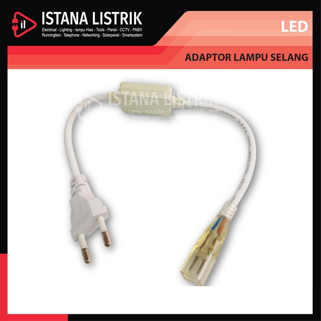 LED Adaptor Lampu Selang