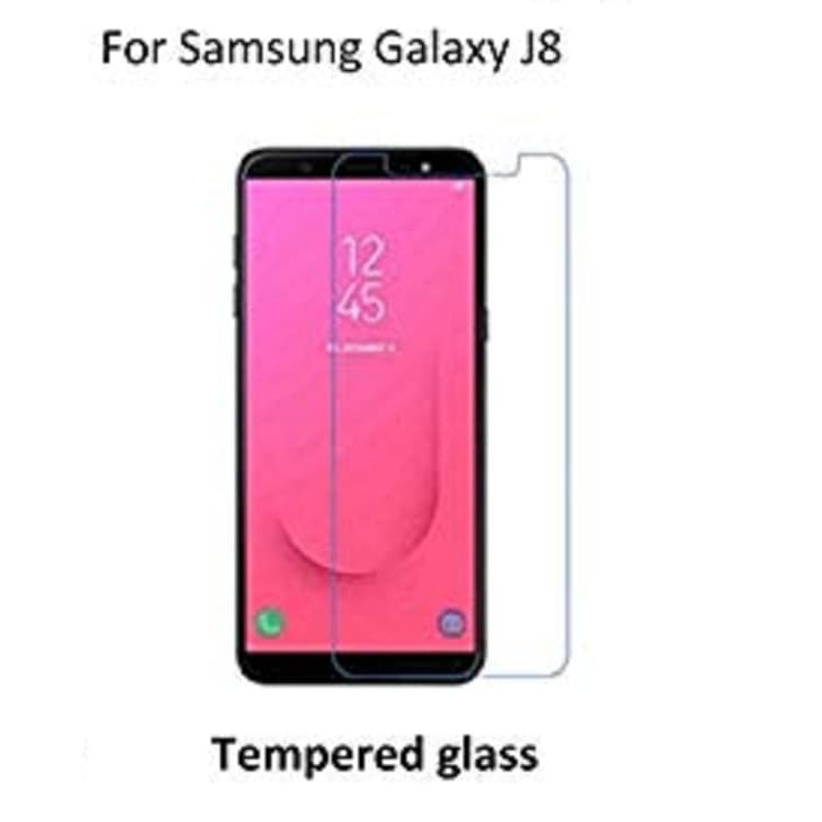 Tempered Glass SAMSUNG J8 2018 Screen Guard Antigores kaca bening