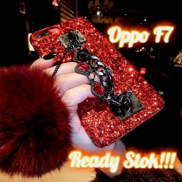 CASE GLITTER SUPER MEWAH OPPO F7