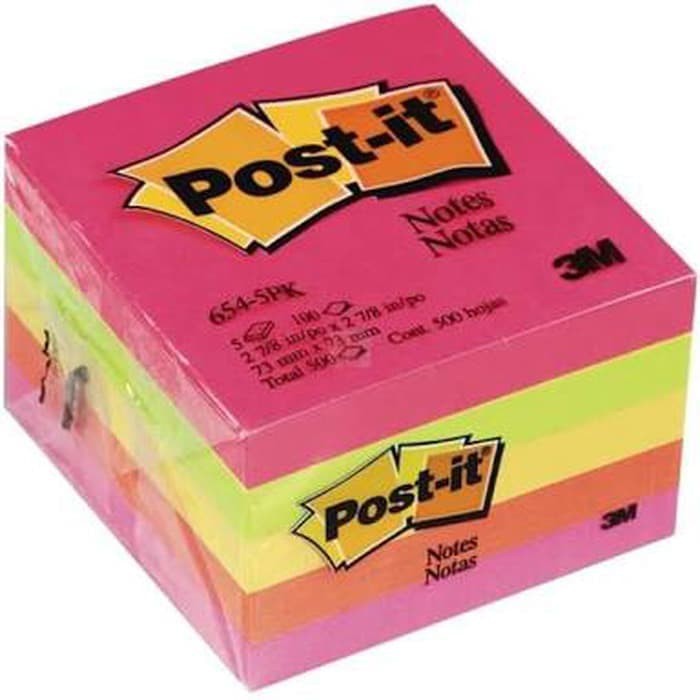 

Post it 654 Neon warna 3M