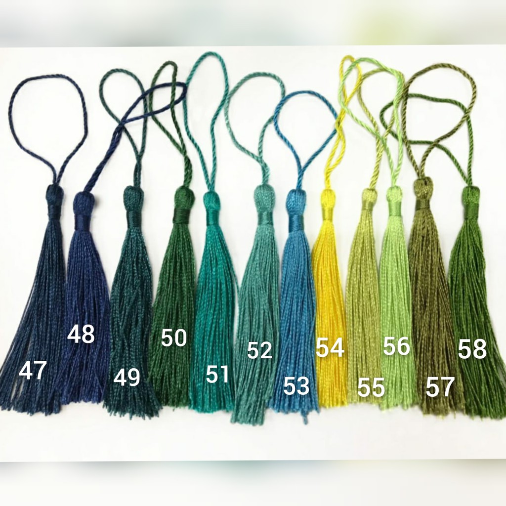 1 BUAH - RUMBAI TASEL 8,5 CM | TASSEL RUMBAI