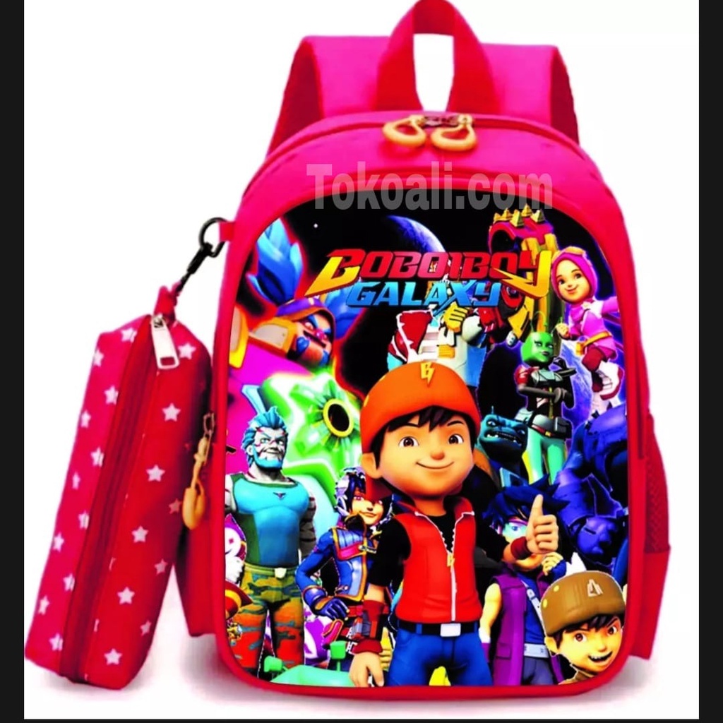 Tas Boboiboy Tas Ransel Sekolah Anak Laki Laki Karakter Boboiboy tas Sekolah