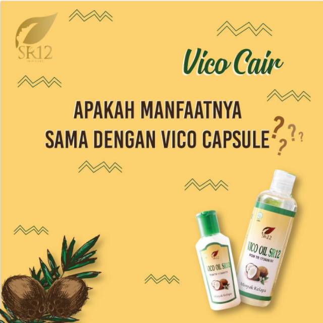 VCO KAPSUL &amp; CAIR ORIGONAL BPOM / SR12 VCO COCONUT OIL ORIGINAL