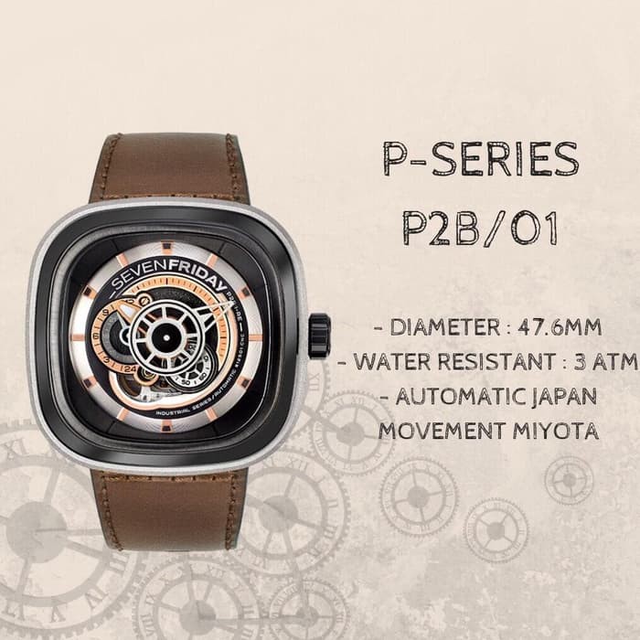 Seven Friday Watch Authentic Red Market P2B/01 P-Series