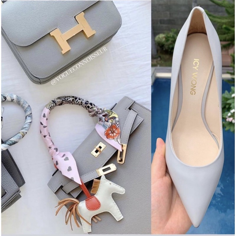 icy wong doff grey 8cm baby cow