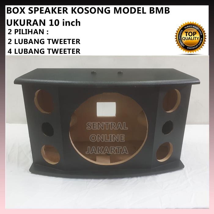 BOX KOSONG SPEAKER 10inch 10 inch 10" MODEL BMB TEBAL DAN KUAT