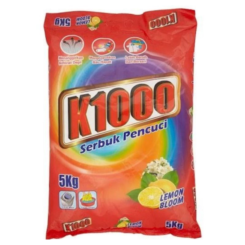 K1000 Deterjen Sabun Cuci Laundry 5KG