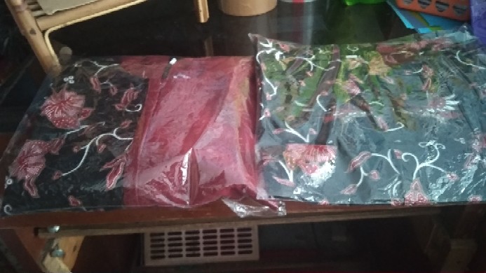 Aska Couple, Couple Batik Kombinasi Brukat|| Baju Couple Sarimbit Terbaru