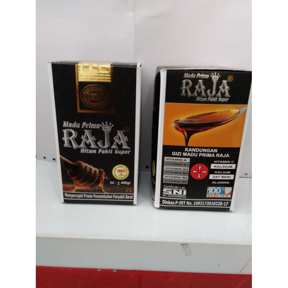 Madu Prima Raja Hitam Pahit Super 500gr