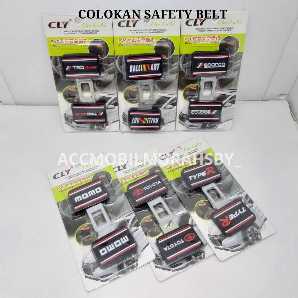 seat belt buckle seatbelt buzzer alarm stopper colokan Colokan Safety Belt Mematikan Alarm Warning Sabuk Pengaman Safety Belt - 2pcs