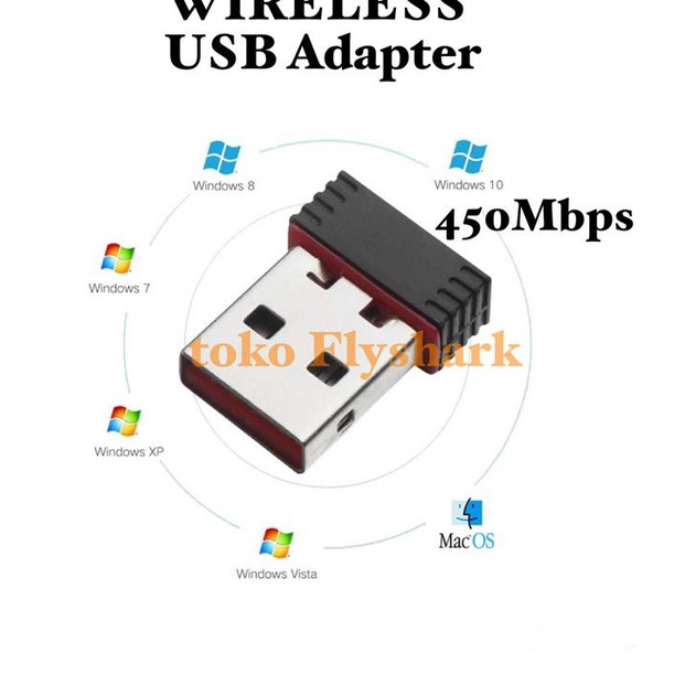 ➦ USB WIFI ADAPTER / USB WIRELESS ADAPTER / USB WIFI DONGLE WIRELESS ✹
