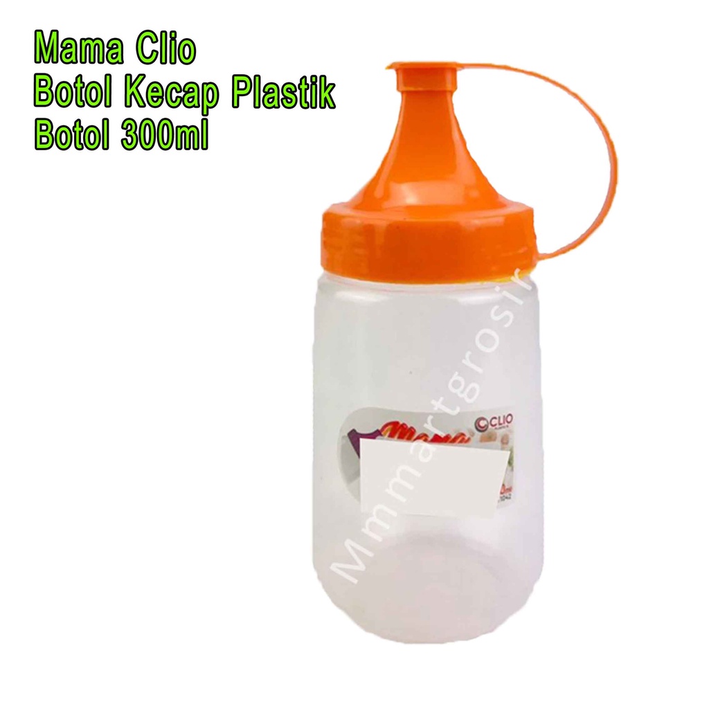 Botol Kecap Plastik * Produk Mama Clio *  Botol Kecap 300ml * Botol 1042