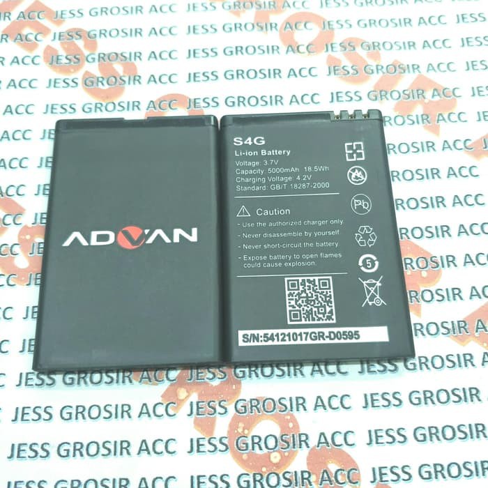 Baterai Battery Original Double Power ADVAN Vandroid S4G , S4 G , S 4G