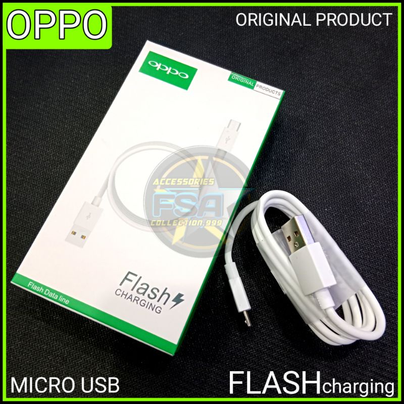 Kabel data oppo ori micro 2A OPPO F1 F1s A71 A83 A37 A39 A3S A5S A1K F3 F5 F7 F9 A15 A15S