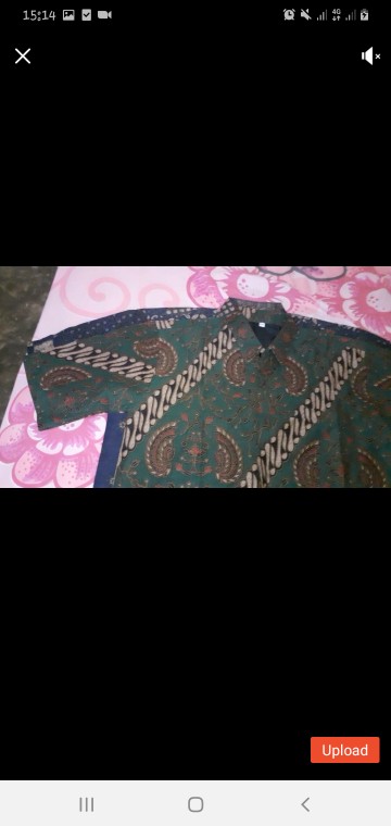 Batik Ajisaka Bahan Katun Halus Kemeja Batik Lengan Pendek By Batik Kanaya