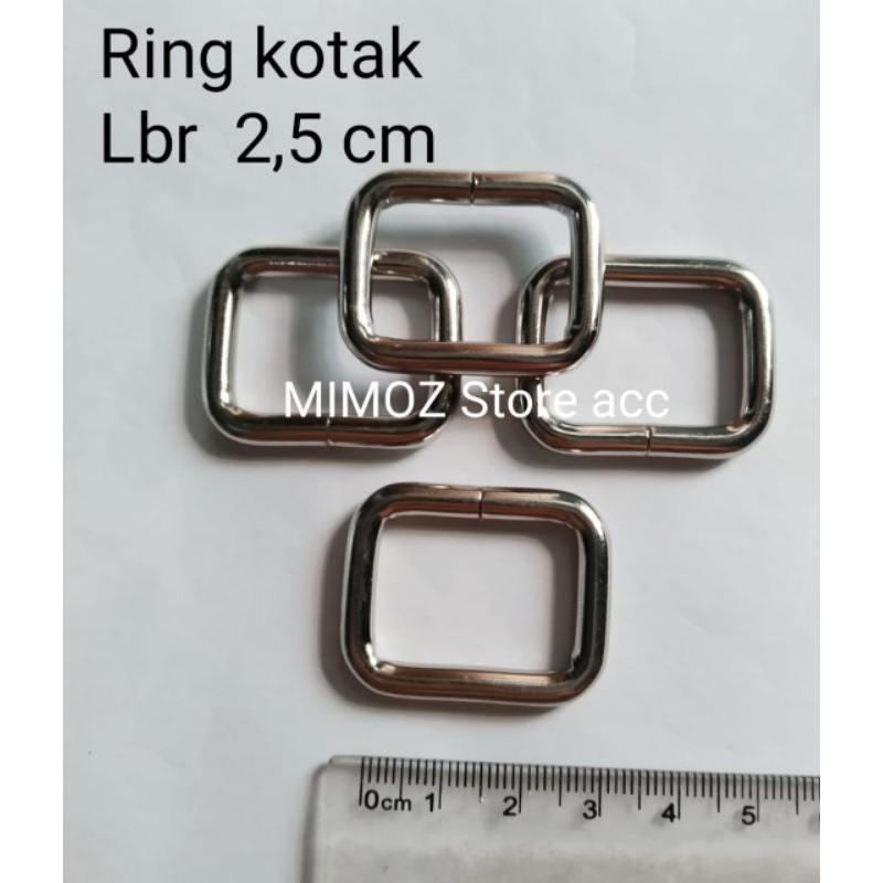 RING KOTAK 2,5CM KAWAT 5