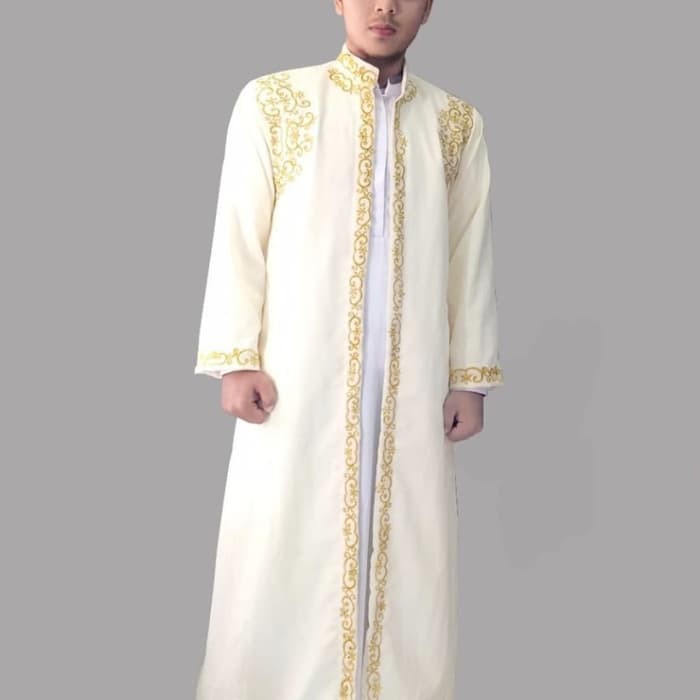 Order Langsung Baju Jubah Luar Habaib Nikah India Pria S Xl Terbaik Shopee Indonesia