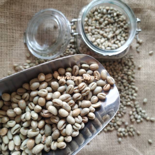 

250gr Kopi Arabica Lanang/Peaberry petik merah lereng gunung arjuno natural proses