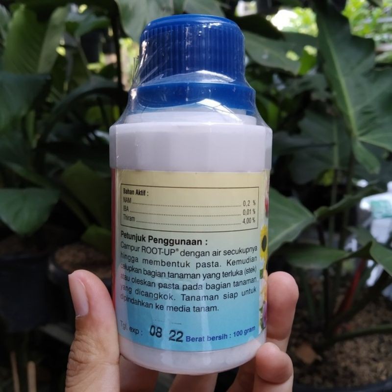 Root up hormon penumbuh akar tanaman bonsai 100 gram perlengkapan tanaman hias