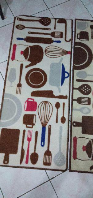 Rug Kitchen / Rug Dapur / Karpet Dapur / Keset Dapur Sangat Elegan Anti Slip