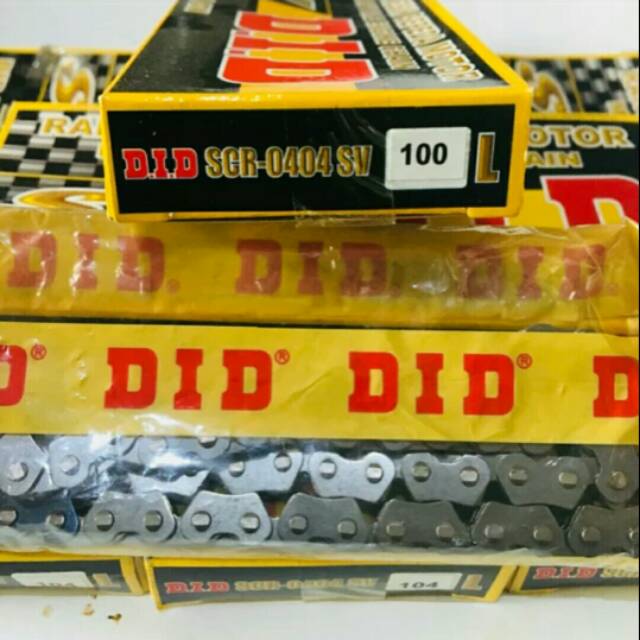 DID ORIGINAL JAPAN 100 102 104 RANTAI KAMPRAT DID KETENG TIGER DID JAPAN