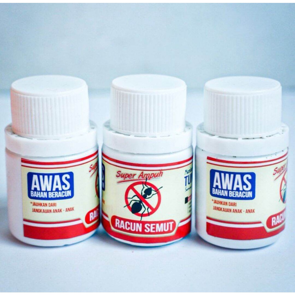 Racun Semut Pembasmi Semut Super Ampuh / Ant Killer / Ant Repellent Obat Semut Kapur Semut Super Ampuh