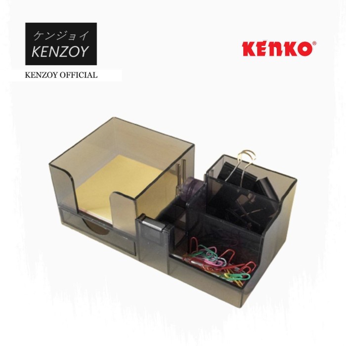 

Update Desk Set Kenko K-8312 / Tempat Alat Tulis / Desk Set Organizer Bagus