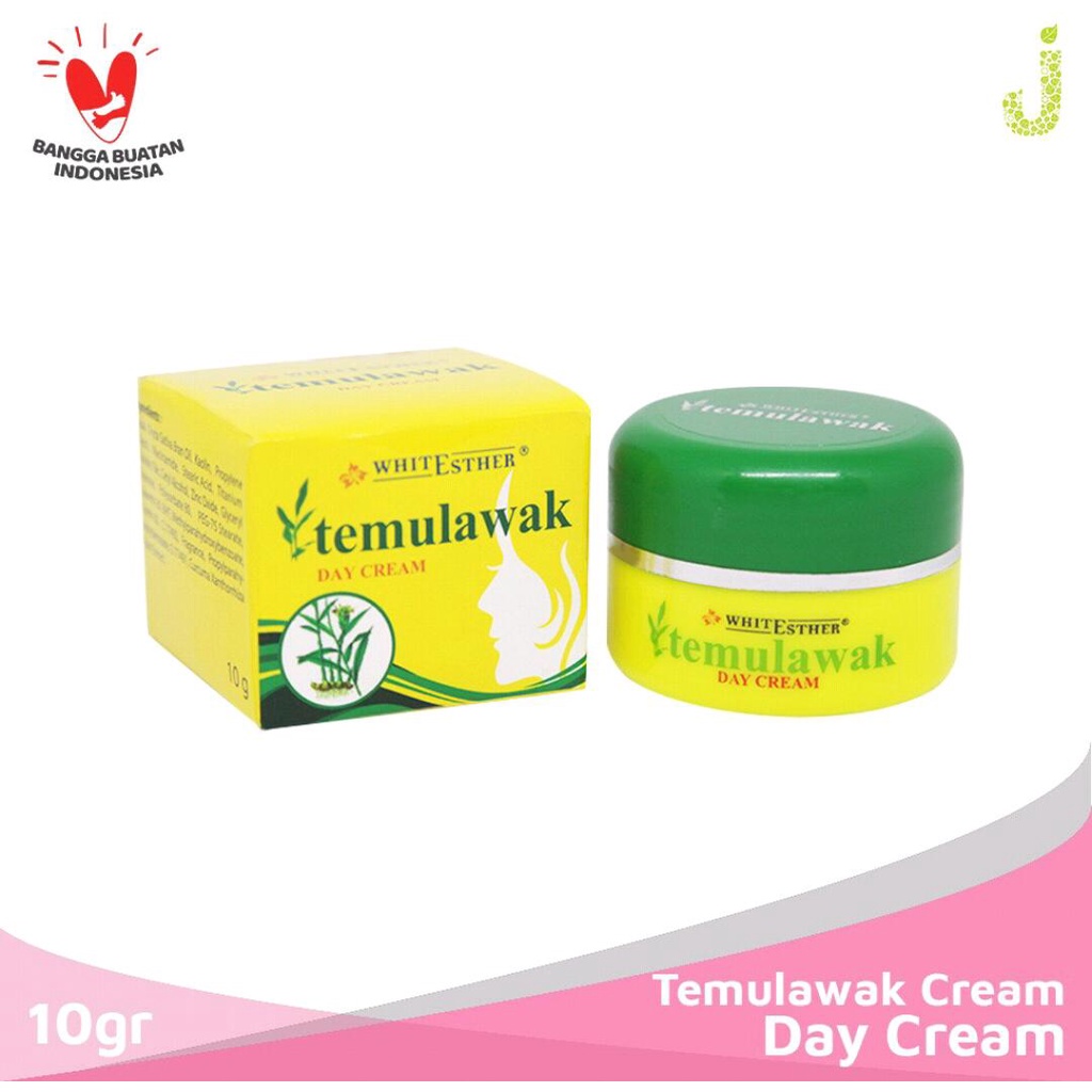 Whitesther Temulawak Day Cream (WDCT) untuk Mencerahkan dan Melembutkan Wajah