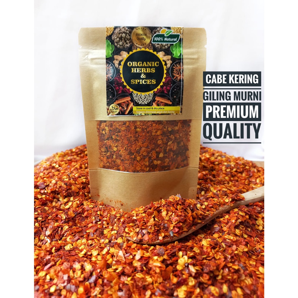 

CABE GILING PREMIUM QUALITY CHILI FLAKES