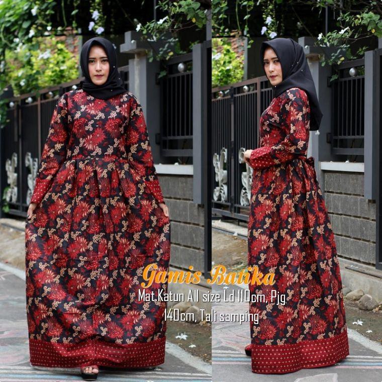  ORI  NAURA  TERMURAH GAMIS  BATIK  ORI  NAUTA LUKITA SARI 