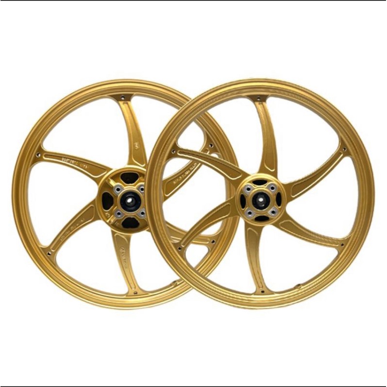 velg racing VND six star suzuki satria 2 tak 160/160-17 GOLDMATTE