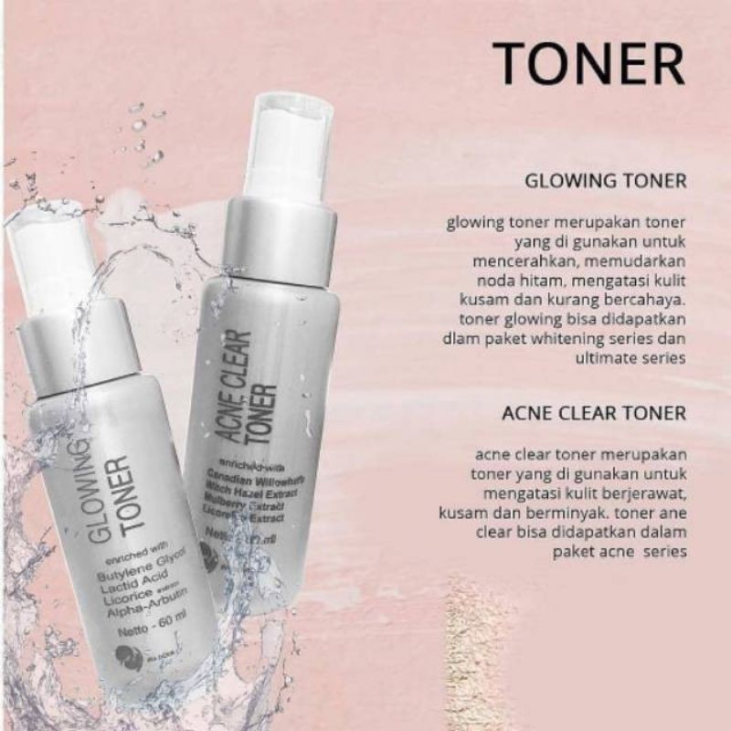 TONER GLOWING MS GLOW | TONER ACNE MS GLOW Toner Ms Glow