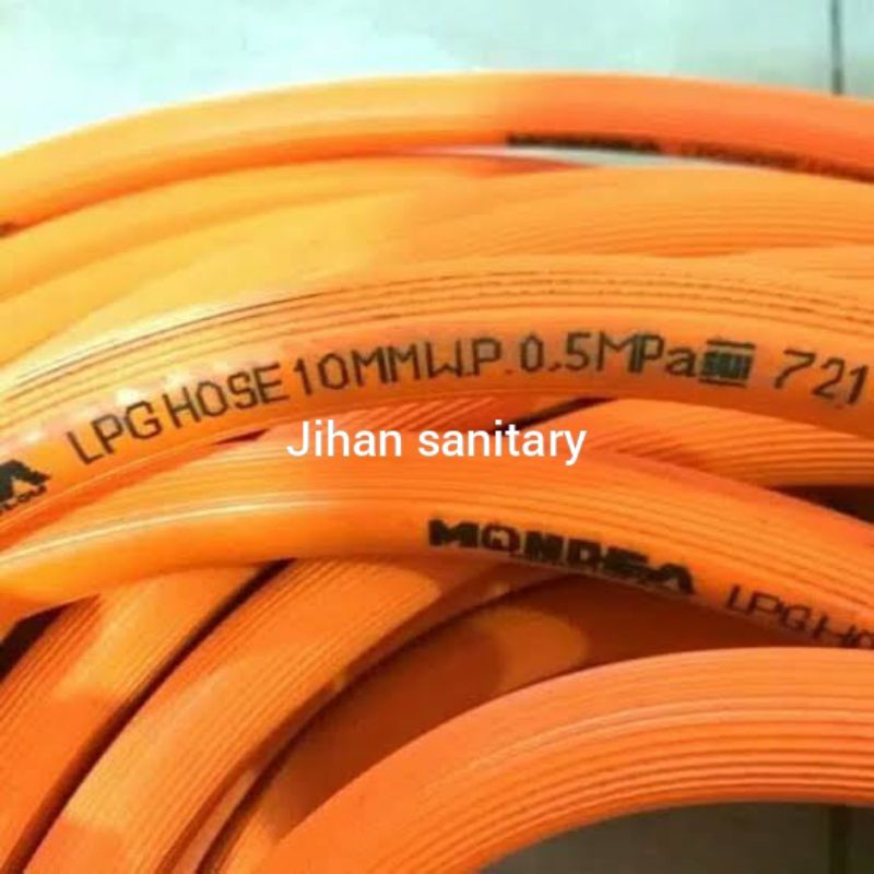 slang gas regurator orange SNI / selang gas kompor