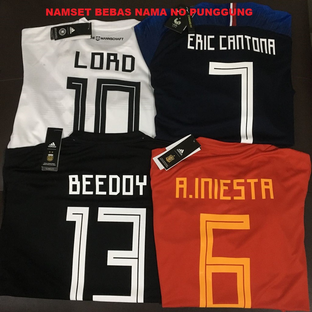 SETELAN FUTSAL Tim Adidas Puma Nike SABLON POLYFLEX SATUAN