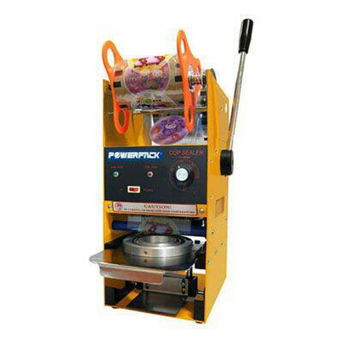 MESIN PRESS (SEALER CUP) POWER PACK BONUS 1 ROLL PLASTIK PENUTUP GELAS APF1473