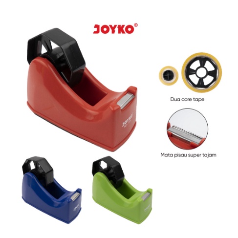 

Joyko Tape Cutter Tape Dispenser Pemotong Pita Perekat TC-114