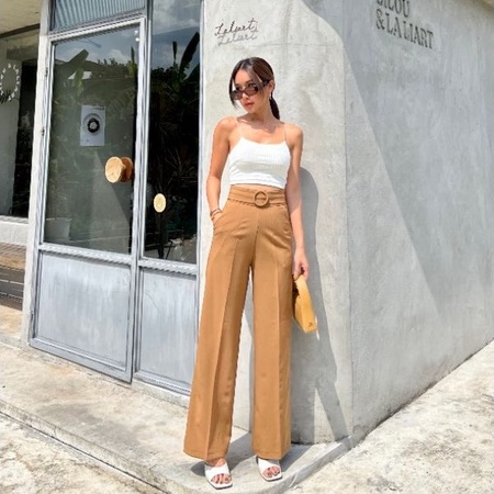 KENESHA BELT CULLOTE / BASIC LONG PANT KISHA BELT