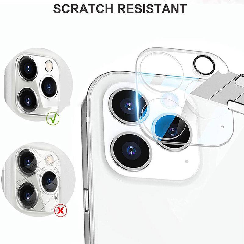 Pelindung Lensa Kamera Belakang Bahan Tempered Glass Untuk iPhone 13 12 11 Pro Max Mini X XR XS Max 7 8 6 6s Plus SE 2020 2022